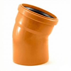 Колено наружной канализации Armakan 110 мм 15° (KL110001-Z)