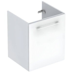 Тумба в ванную GEBERIT SELNOVA SQUARE под умывальник, 538x635x502, подвесной, белый