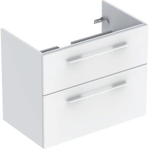 Тумба в ванную GEBERIT SELNOVA SQUARE под умывальник, 788x652x502, подвесной, белый