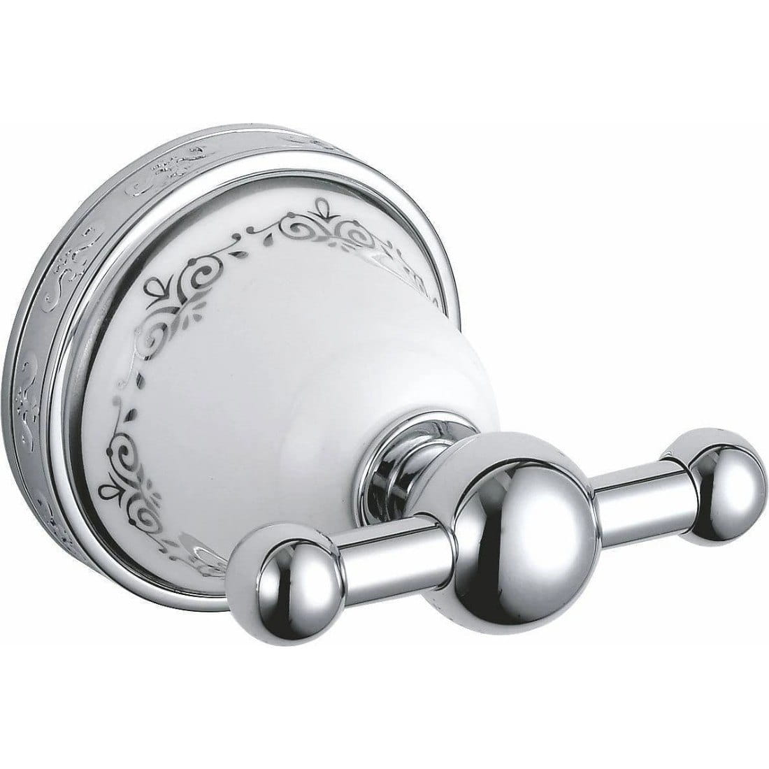 AQR-АР000040607 Планка с крючками Aqua Rodos Виктория латунь, хром