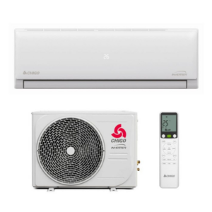 Кондиционер Chigo Angel CS-25V3G-B169A 25м2 (-20°С) R32 инверторный, белый + пульт ДУ