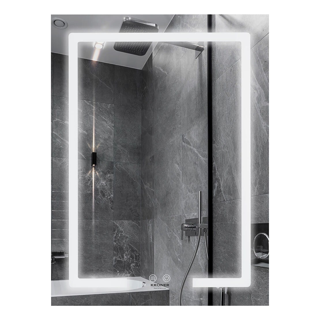 CV035333 Зеркало для ванной комнаты Kroner KRP Spiegel VR2-5080