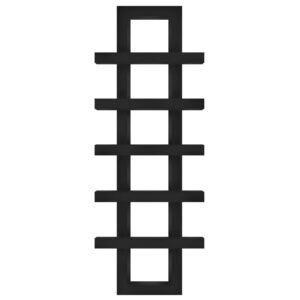 Дизайнерский полотенцесушитель Genesis Aqua Teon 1400×500 универсальный, черный