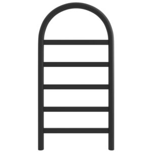 Дизайнерский полотенцесушитель Genesis Aqua Svit 1100×600 универсальный, черный