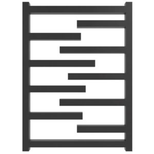 Дизайнерский полотенцесушитель Genesis Aqua Zirka 1000×530 универсальный, черный