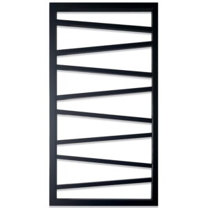 Дизайнерский полотенцесушитель Genesis Genesis Light 1200x530x30 универсальный, черный