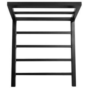 Дизайнерский полотенцесушитель Genesis Aqua Prima 800x530x230 универсальный, черный