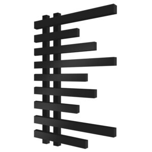 Дизайнерский полотенцесушитель Genesis Aqua Neptun 1000x500 универсальный, черный