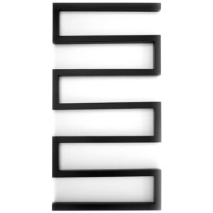 Дизайнерский полотенцесушитель Genesis Aqua Snake DRY 1200x530x30 универсальный, черный