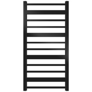 Дизайнерский полотенцесушитель Genesis Aqua Sokil 1200×530 универсальный, черный