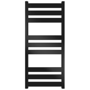 Дизайнерский полотенцесушитель Genesis Aqua Tribull 1200×530x30 универсальный, черный