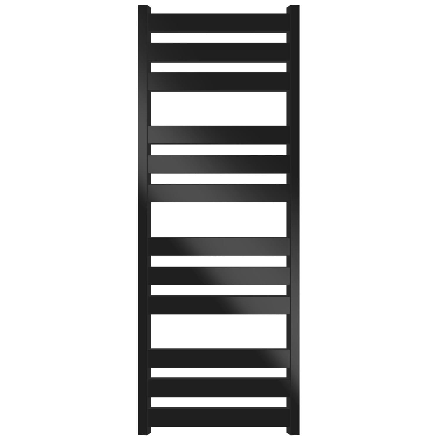 GA-92006 (1) Дизайнерский полотенцесушитель Genesis Aqua Tribull 1400×530x30 универсальный, черный