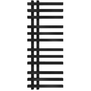 Дизайнерский полотенцесушитель Genesis Aqua Carisma 1000x530x30 универсальный, черный