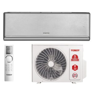 Кондиционер TOSOT Naomi GD-09RS 25м2 (-25°C) R32 инверторный, серебристый (Wi-Fi)