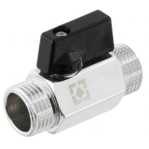 Шаровой кран мини Raftec 1/2″ НН прямой, латунь
