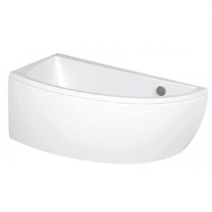 Ванна акриловая Cersanit Nano 150x75 ассиметричная, белая глянцевая (S301-064)