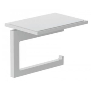 Держатель для туалетной бумаги Kludi Vela C сталь, белый матовый