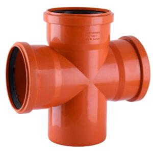 Крестовина наружной канализации VSplast 110 мм 90°