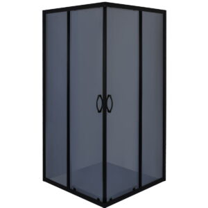 Душевая кабина BRAVO Odra 180x90x90 стекло 4 мм, без поддона, черная (N90GB)