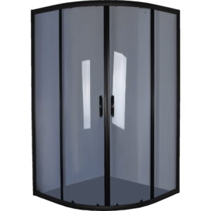 Душевая кабина BRAVO WKRA H90GB 160x90x90 стекло 4 мм, без поддона, черная