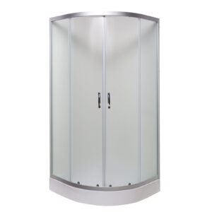 Душевая кабина Bravo Gardno L90MS 195x90x90 стекло 4 мм, с поддоном, сатин