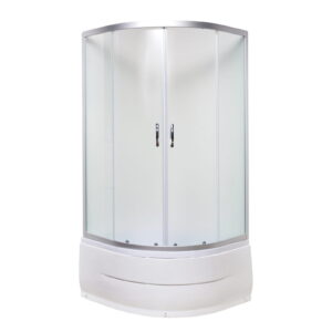 Душевая кабина Bravo Jamno H90MS 195x90x90 стекло 4 мм, с поддоном, сатин