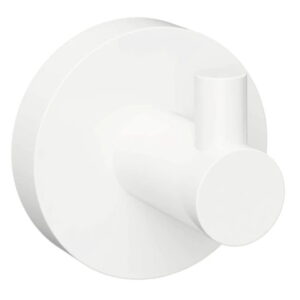 Крючок для полотенец Bemeta White металл, белый матовый