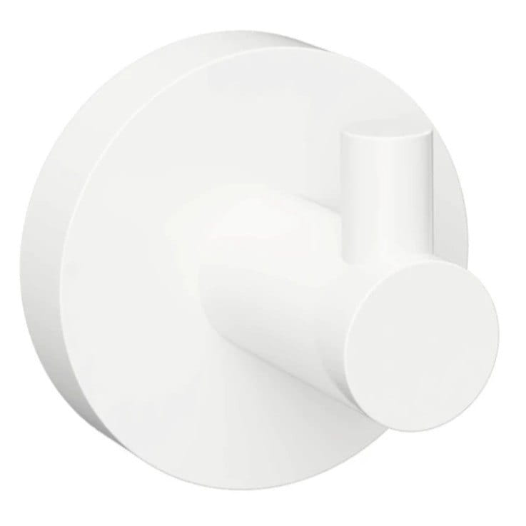 LEO-104106024 Крючок для полотенец Bemeta White металл, белый матовый