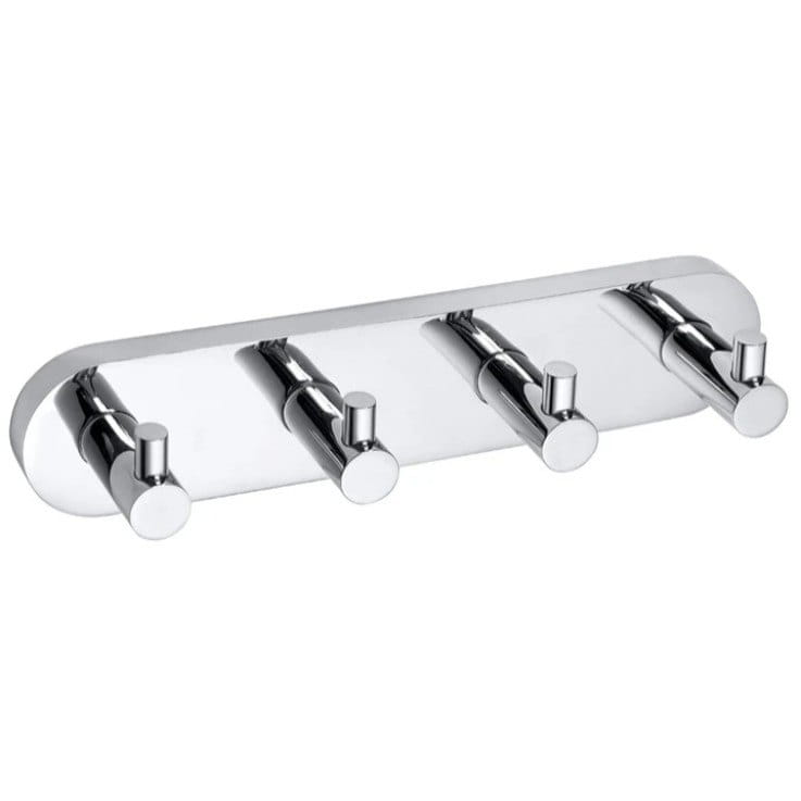 LEO-104405212 Планка с крючками Bemeta Omega металл, хром