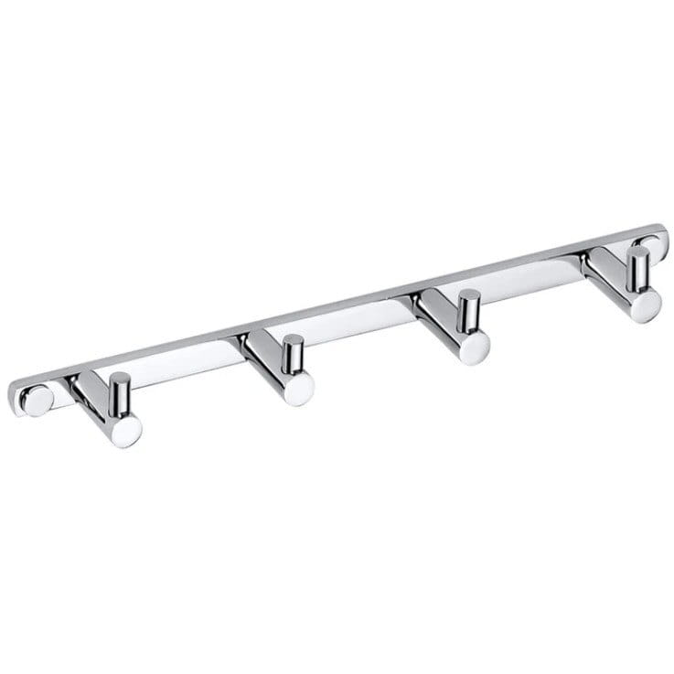 LEO-104606102 Планка с крючками Bemeta Dark металл, черный матовый