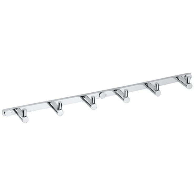 LEO-104606112 Планка с крючками Bemeta Omega металл, хром