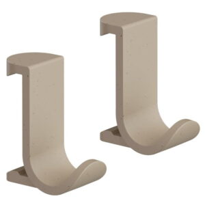 Набор крючков Hansgrohe WallStoris Planet Edition пластик, бежевый (2 шт.)