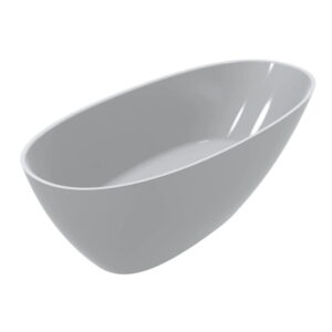 Ванна акриловая Miraggio Melbourne 168x76 овальная, белая глянцевая (0001488)