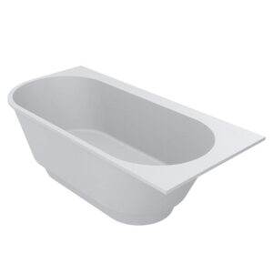 Ванна акриловая Miraggio Layla L 190x92 прямоугольная, белая полуматовая (8813800)