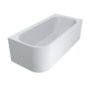 Ванна акриловая Miraggio Maria L 186x87 прямоугольная, белая матовая (8814533)