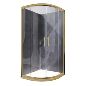 Душевая кабина Koer SR SC04 195x90x90 стекло 5 мм, без поддона, золото матовое (KR5681)