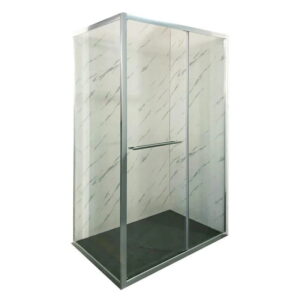 Душевая кабина Mixxus Premium Quadro SC01 195x120x80 стекло 6 мм, без поддона, хром (MI8291)