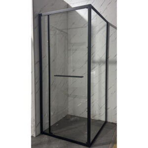 Душевая кабина Mixxus Premium Quadro SC01 195x90x90 стекло 6 мм, без поддона, черная (MI8292)