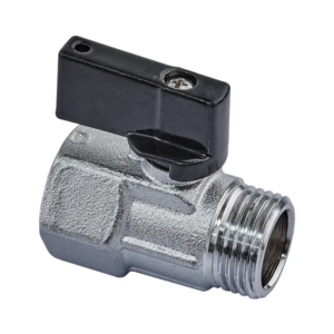 Шаровой кран мини Roho R380-050 1/2″ ВН прямой, латунь (RO0246)