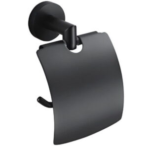 Держатель для туалетной бумаги Stella Classic металл, черный матовый