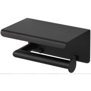 Держатель для туалетной бумаги Stellaforme Dodatki металл, черный матовый