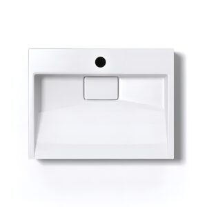 Умывальник подвесной VBI Este 500x380 1/O прямоугольный, белый
