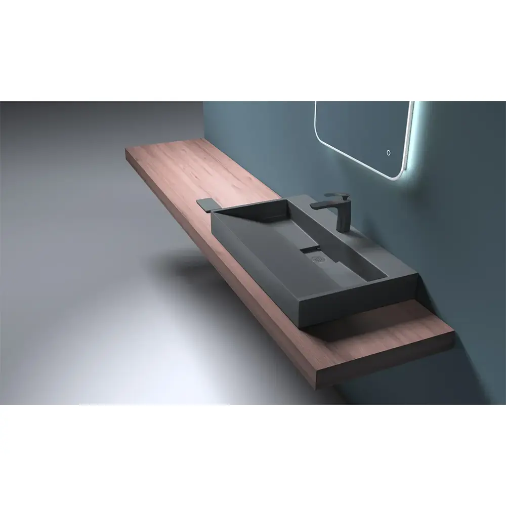 RM-VBI-019915_5 Умывальник подвесной VBI Este 800x460 1/О прямоугольный, чёрный