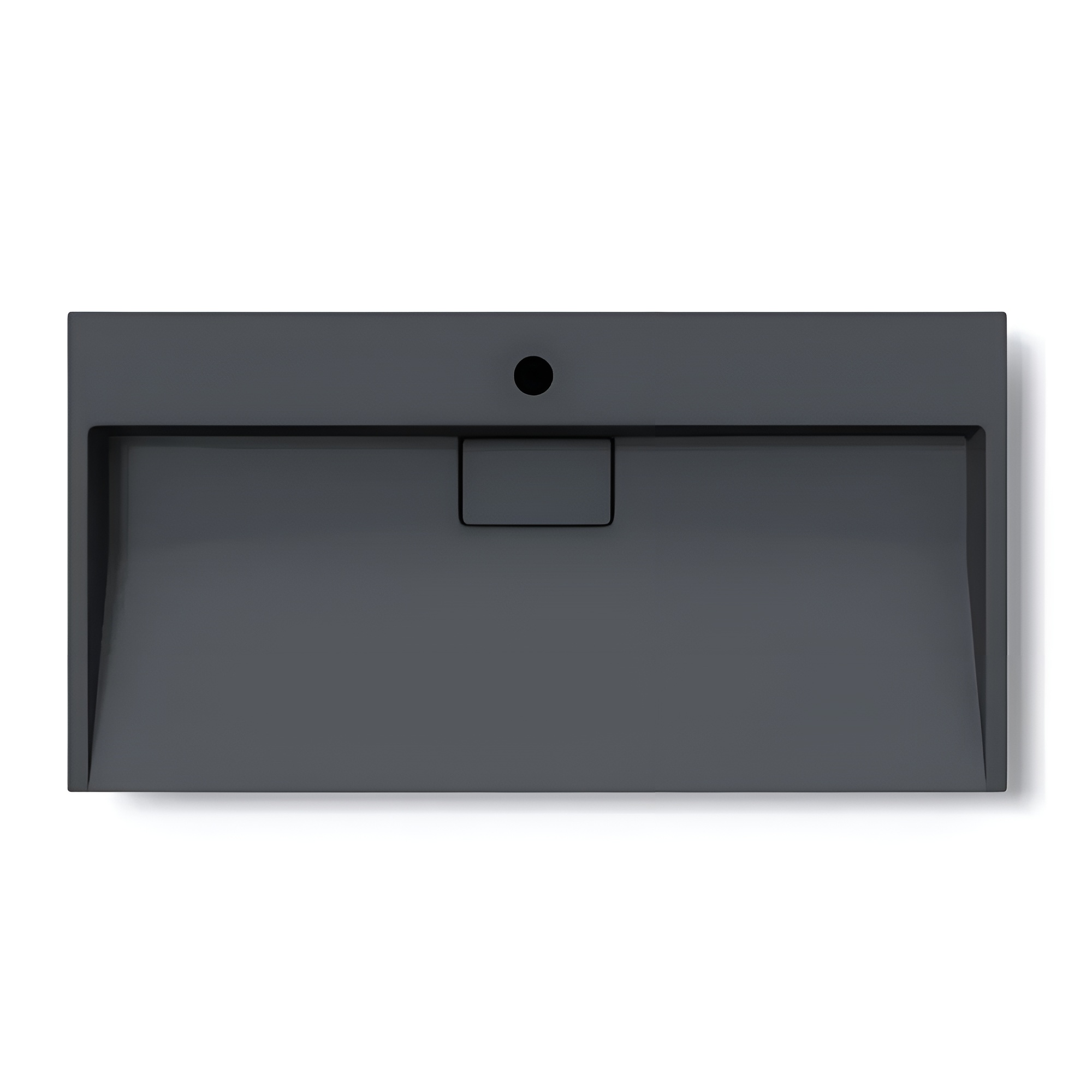 RM-VBI-019919_1 Умывальник подвесной VBI Este 900x460 1/O прямоугольный, чёрный