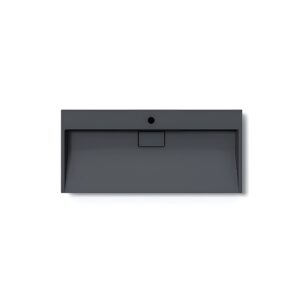 Умывальник подвесной VBI Este 1000х460 1/O, прямоугольный, черный