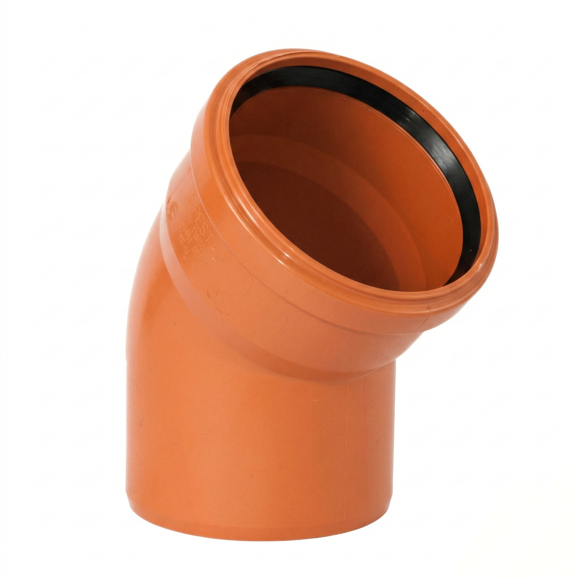 RS-10401124_1 Колено наружной канализации Pestan 250 мм 45°