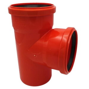 Тройник наружной канализации Grandi Therm 110x110мм 90°