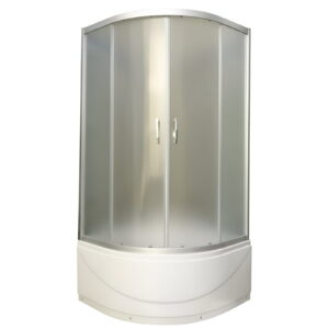 Душевая кабина AquaStream 200x90x90 стекло 4 мм, с поддоном, сатин (s99HW)