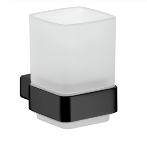 Стакан для зубных щеток Emco Loft настенный, черный матовый