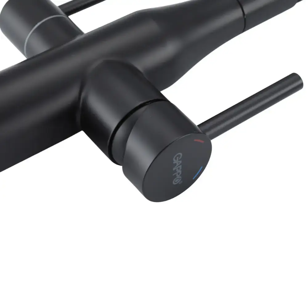 SQ-1045709_3 Смеситель для кухни GAPPO G4399-66, черный